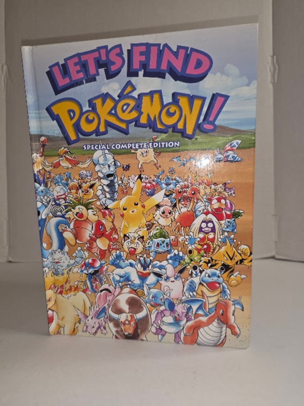 Let's Find Pokemon! Special Complete Edition Hardcover 2017 First Edition